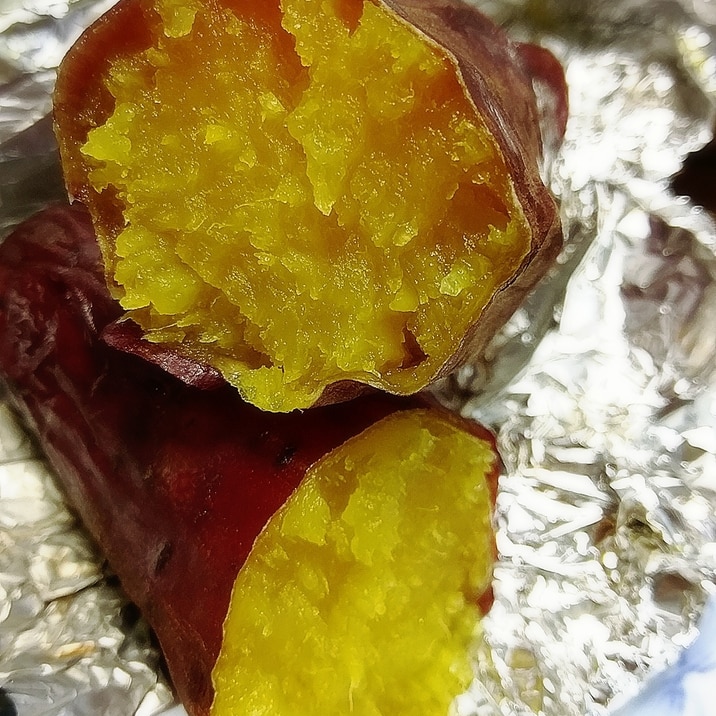 ねっとりあま い 紅はるかの焼き芋 レシピ 作り方 By ちぃ 楽天レシピ ねっとりあま い 紅はるかの焼き芋 レシピ 作り方 By ちぃ 楽天レシピ